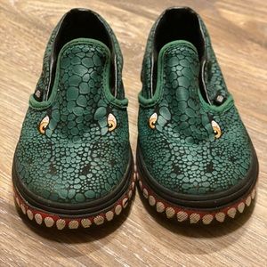 Vans Dinosaur Toddler 8.5 used